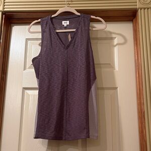 BKE Women's Dark Gray V-Neck Tank Top
